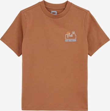 Tricou de la WE Fashion pe maro: față