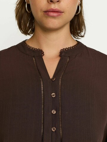 Soft Rebels Blouse 'Edwina' in Bruin