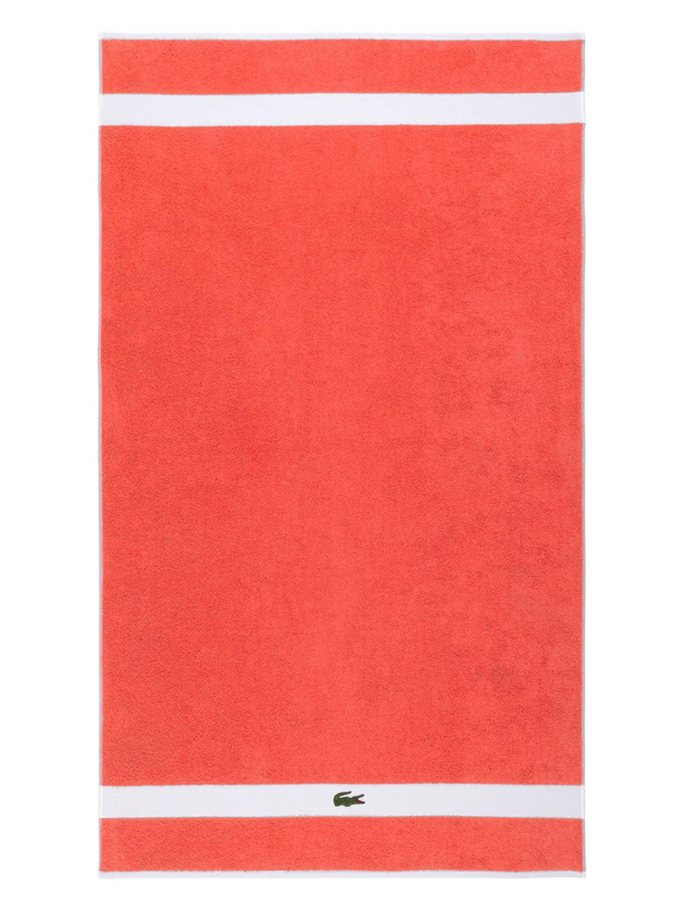 LACOSTE Handtuch 'LCASUAL'‌‌‌‌ in Orange: Vorderseite