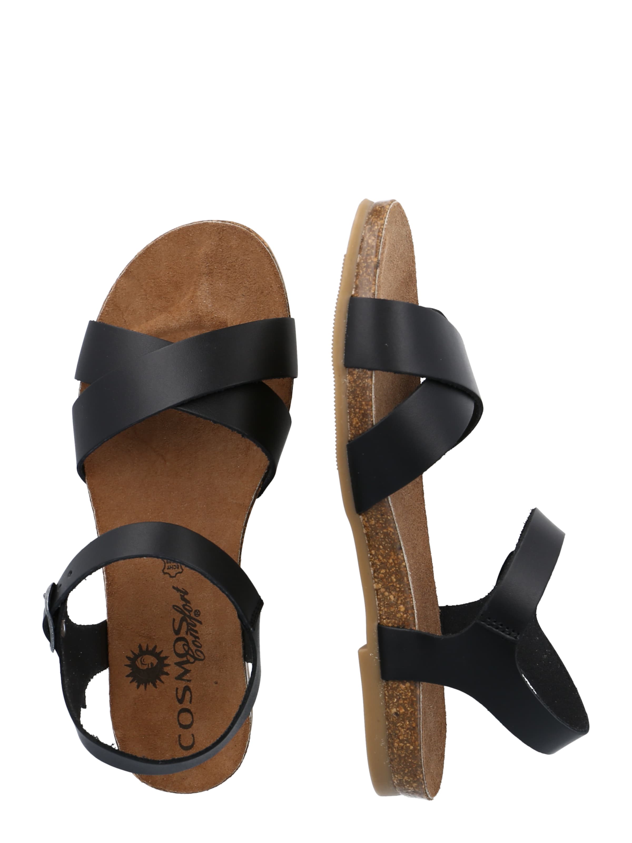 COSMOS COMFORT Sandály – černá