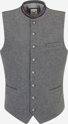 STOCKERPOINT Traditional Vest 'Fabricio' in Grey: front