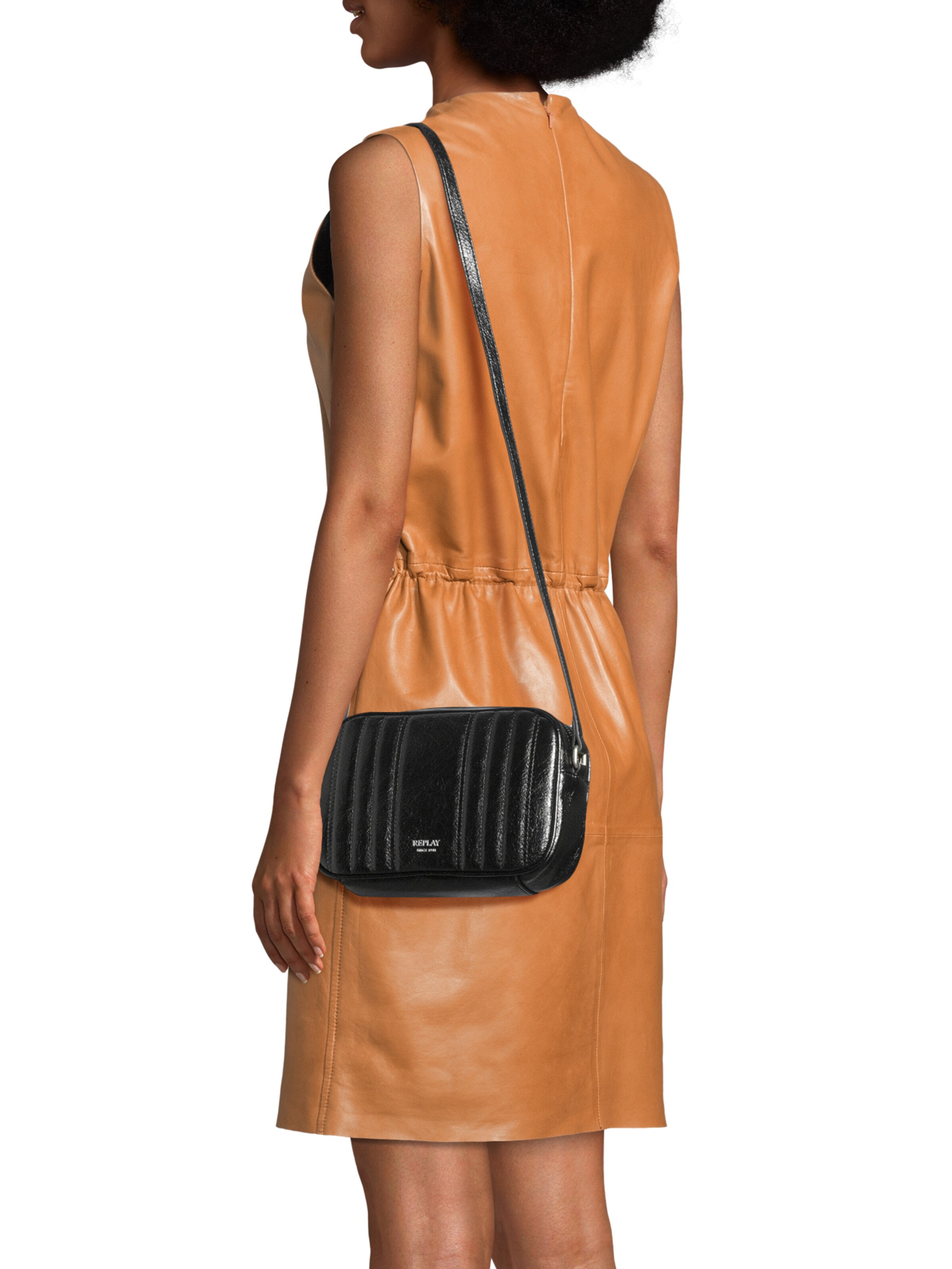 REPLAY Õlakott, värv must