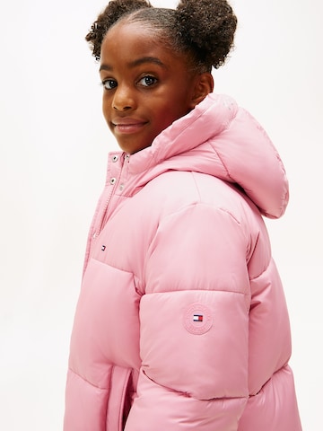 TOMMY HILFIGER Winterjas in Roze