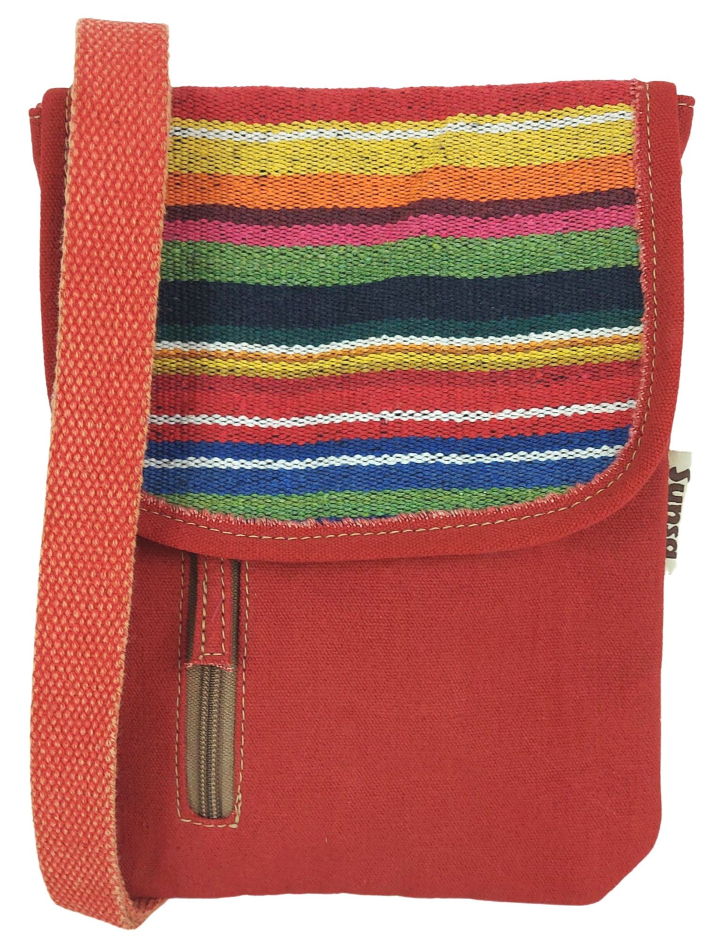 Sunsa Umhängetasche 'Sunsa'‌‌‌‌‌‌ in Rot: Vorderseite