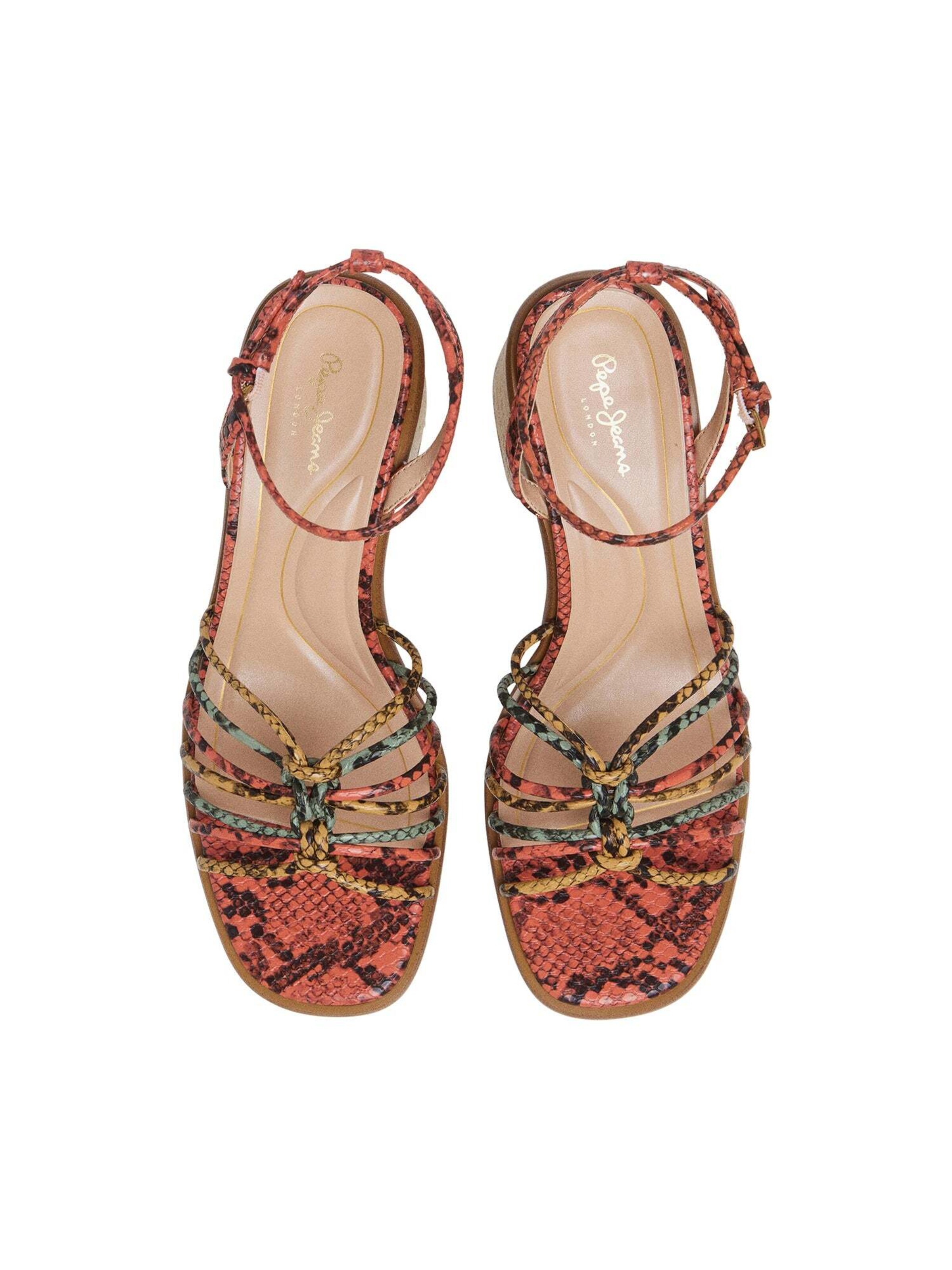 Sandalo con cinturino 'Zowi' di Pepe Jeans in arancione