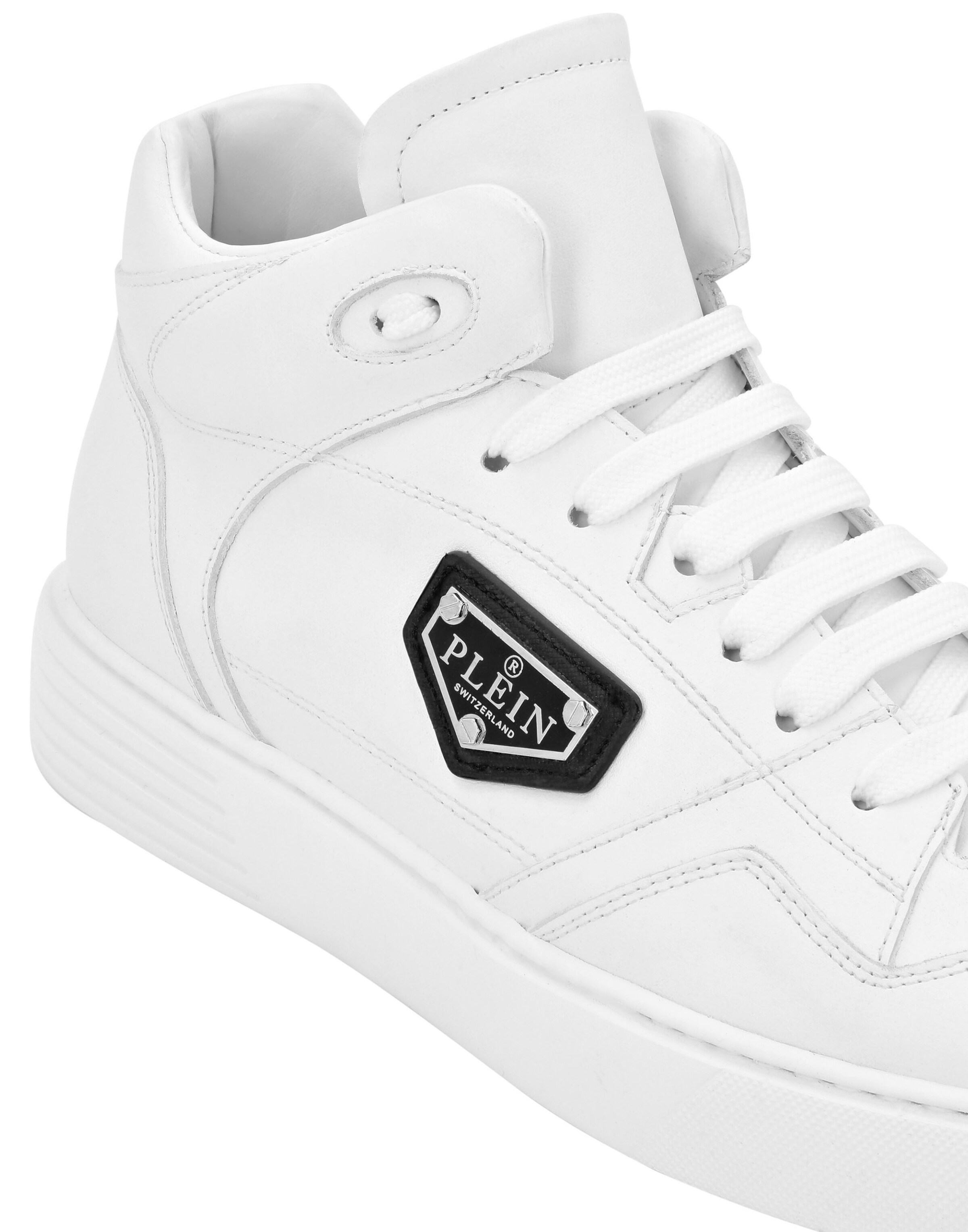 Philipp Plein High-top trainers in White