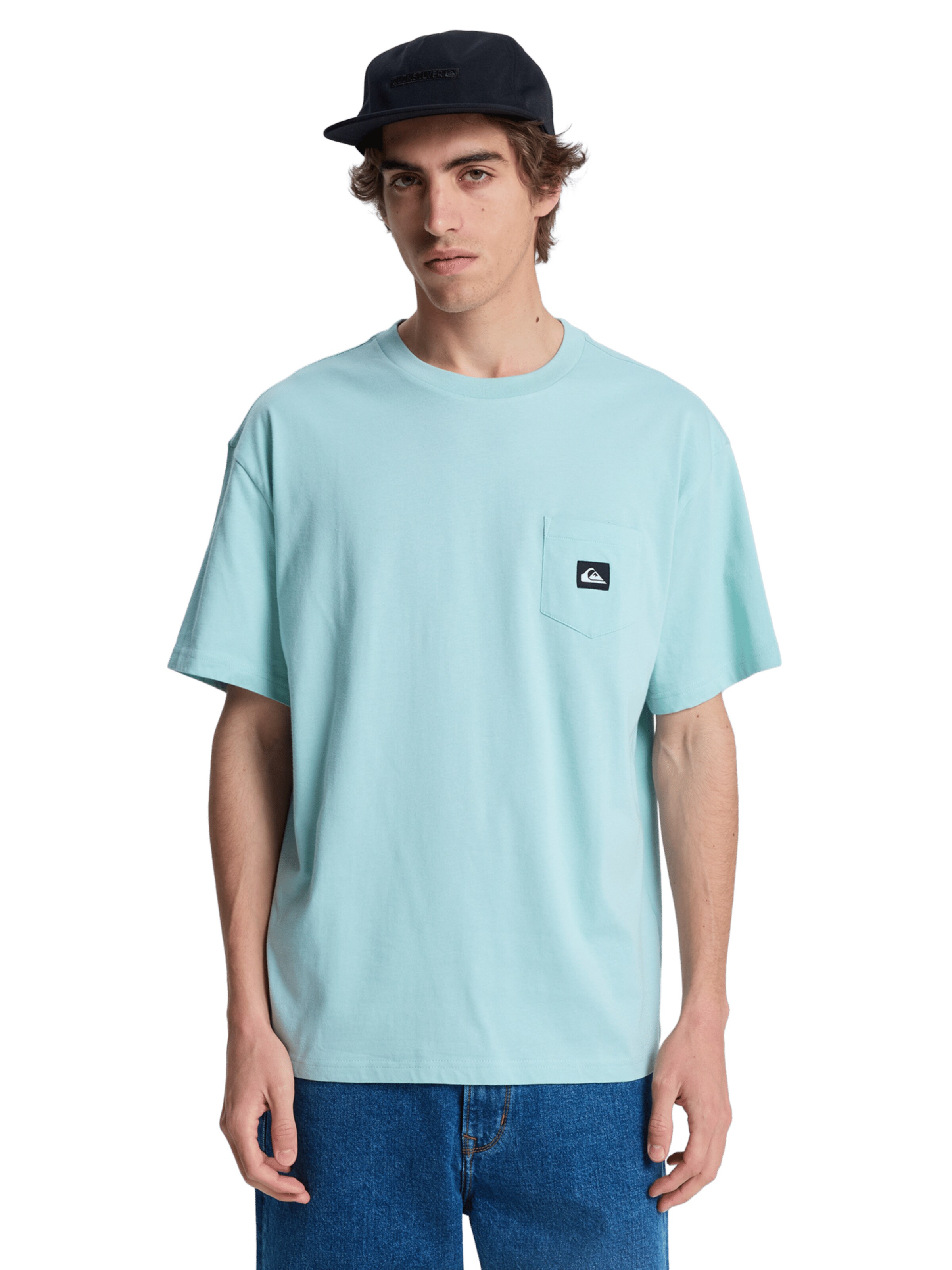 QUIKSILVER T-shirt in Blau: Vorderseite