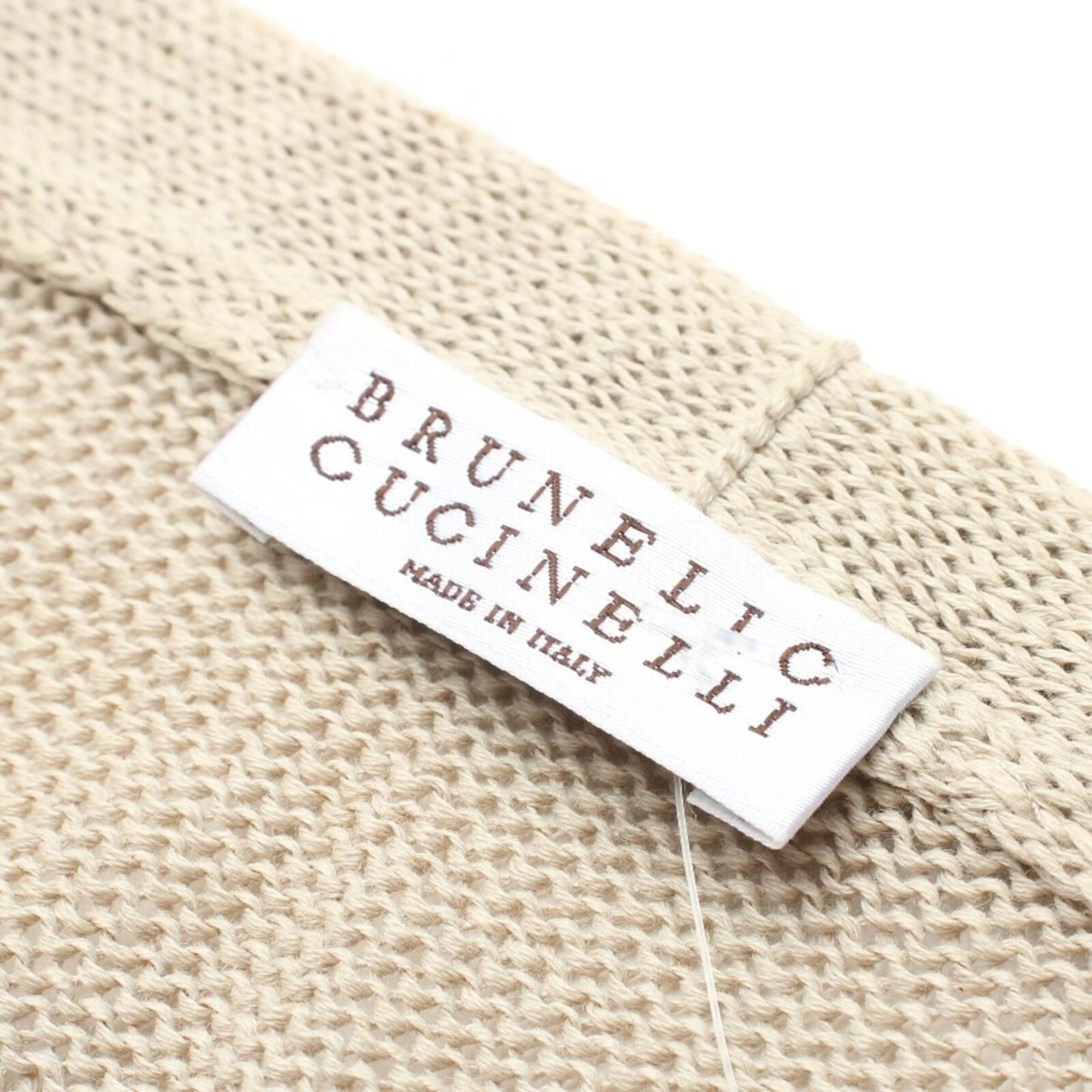 Brunello Cucinelli Pullover / Strickjacke M in Weiß