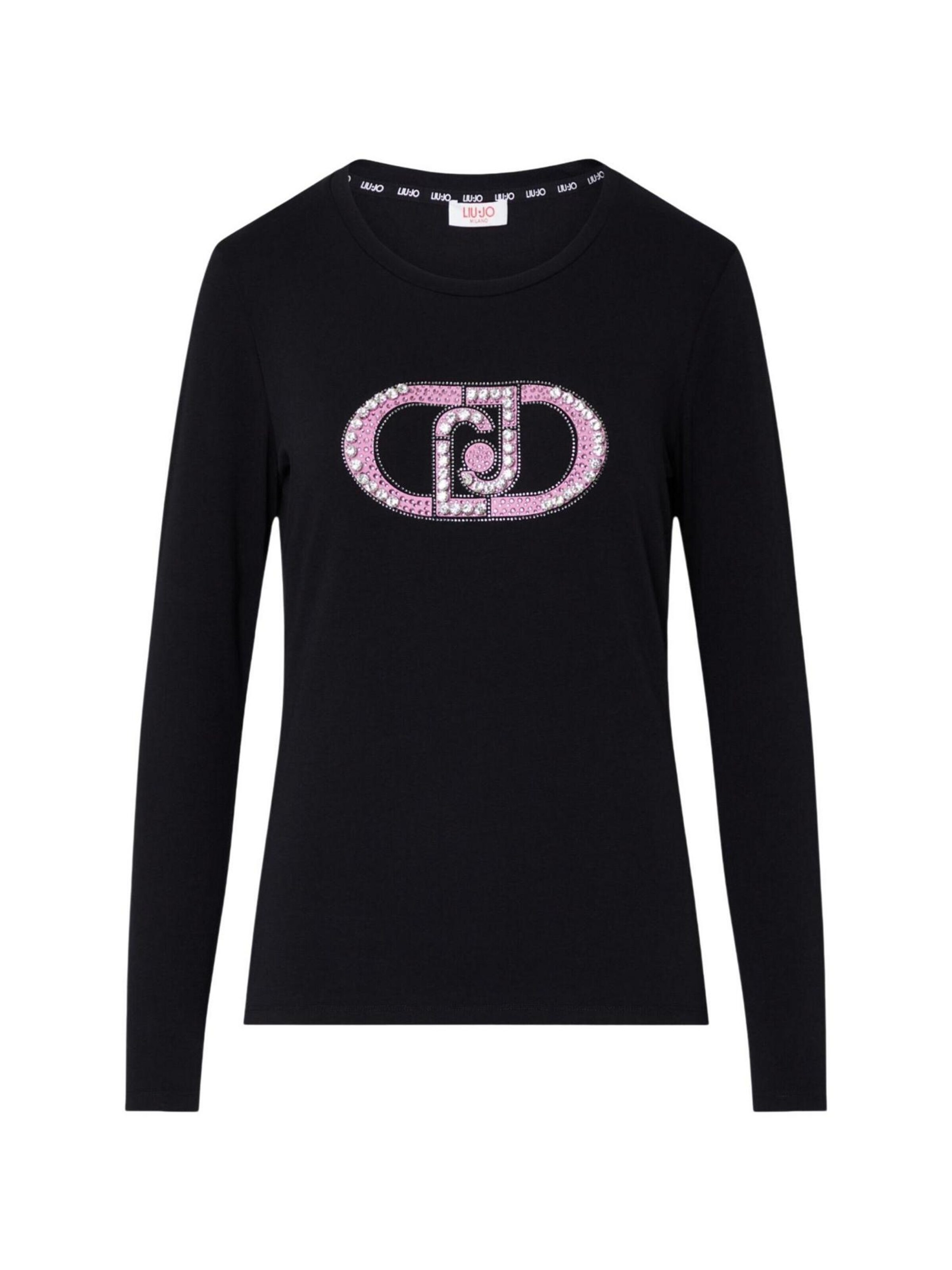 Liu Jo - Camiseta 'BASIC T-SHIRT TF6245 JS003' en negro