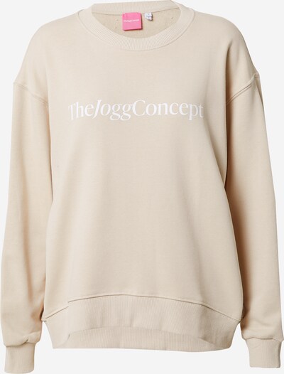 The Jogg Concept Sweatshirt i beige / hvid, Produktvisning