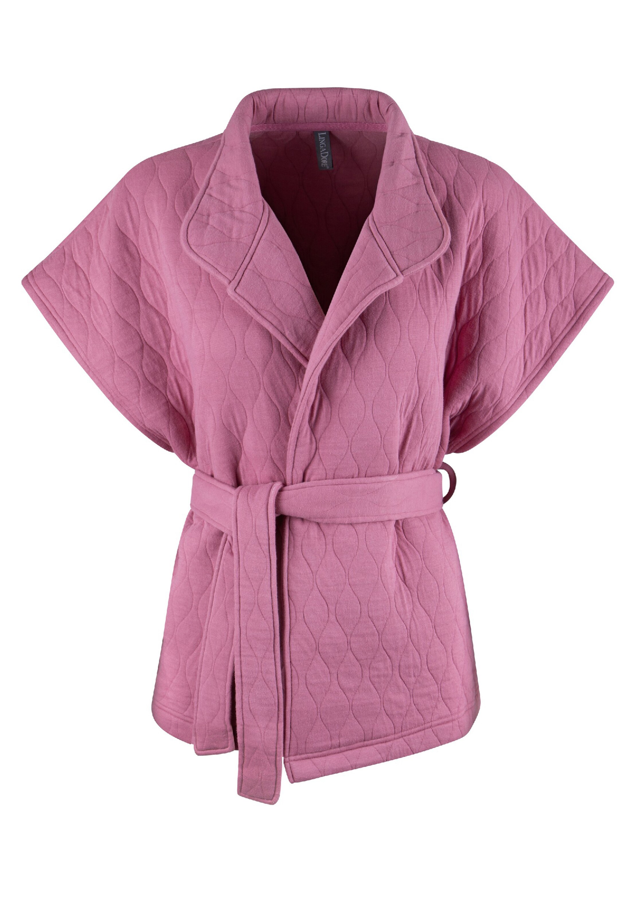 LingaDore - Casaco meia-estação em rosa: frente