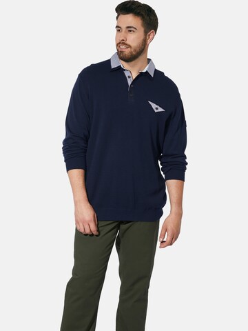 Charles Colby Pullover 'Earl Quinvine' in Blau