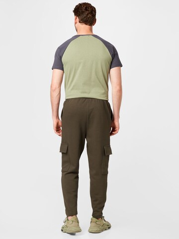 BURTON MENSWEAR LONDON Tapered Παντελόνι cargo σε πράσινο