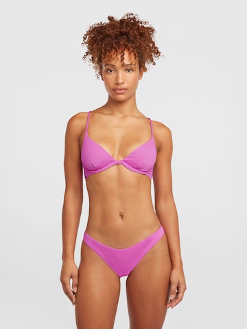 O'NEILL T-shirt Bikini 'Honopu Rockley' in Pink: front