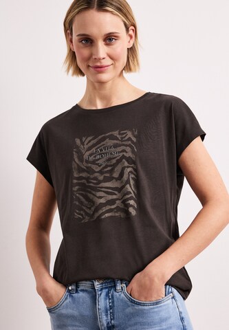 STREET ONE Shirt in Brown: front