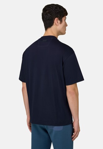 T-Shirt 'B Tech' Boggi Milano en bleu