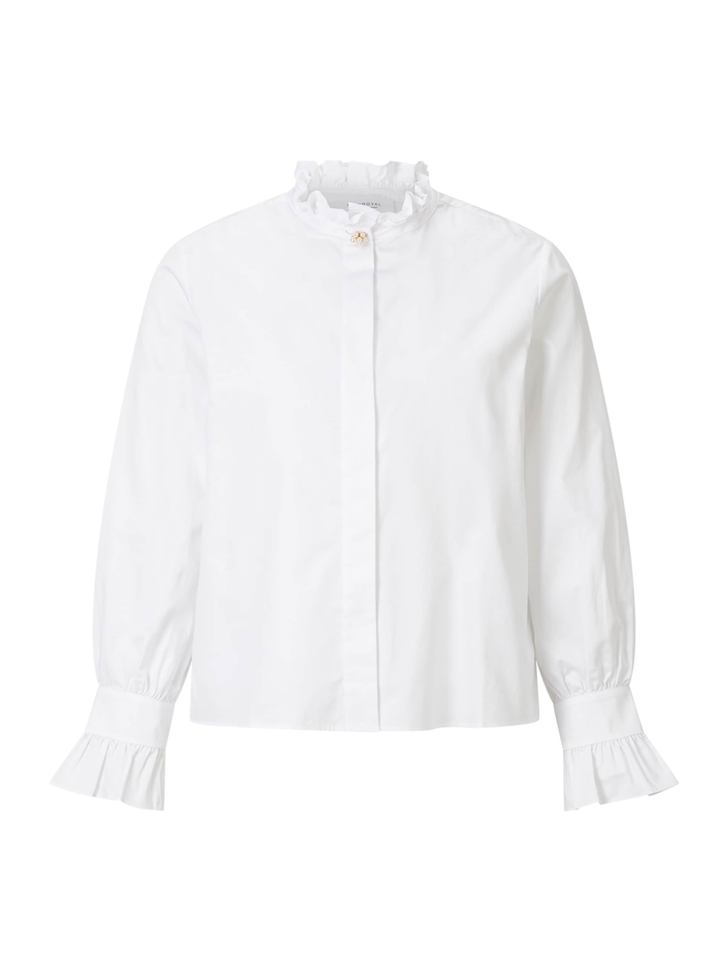 Rich & Royal Blouse in Wit: voorkant