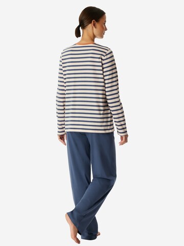 SCHIESSER Pyjama 'Casual Essentials' in Beige