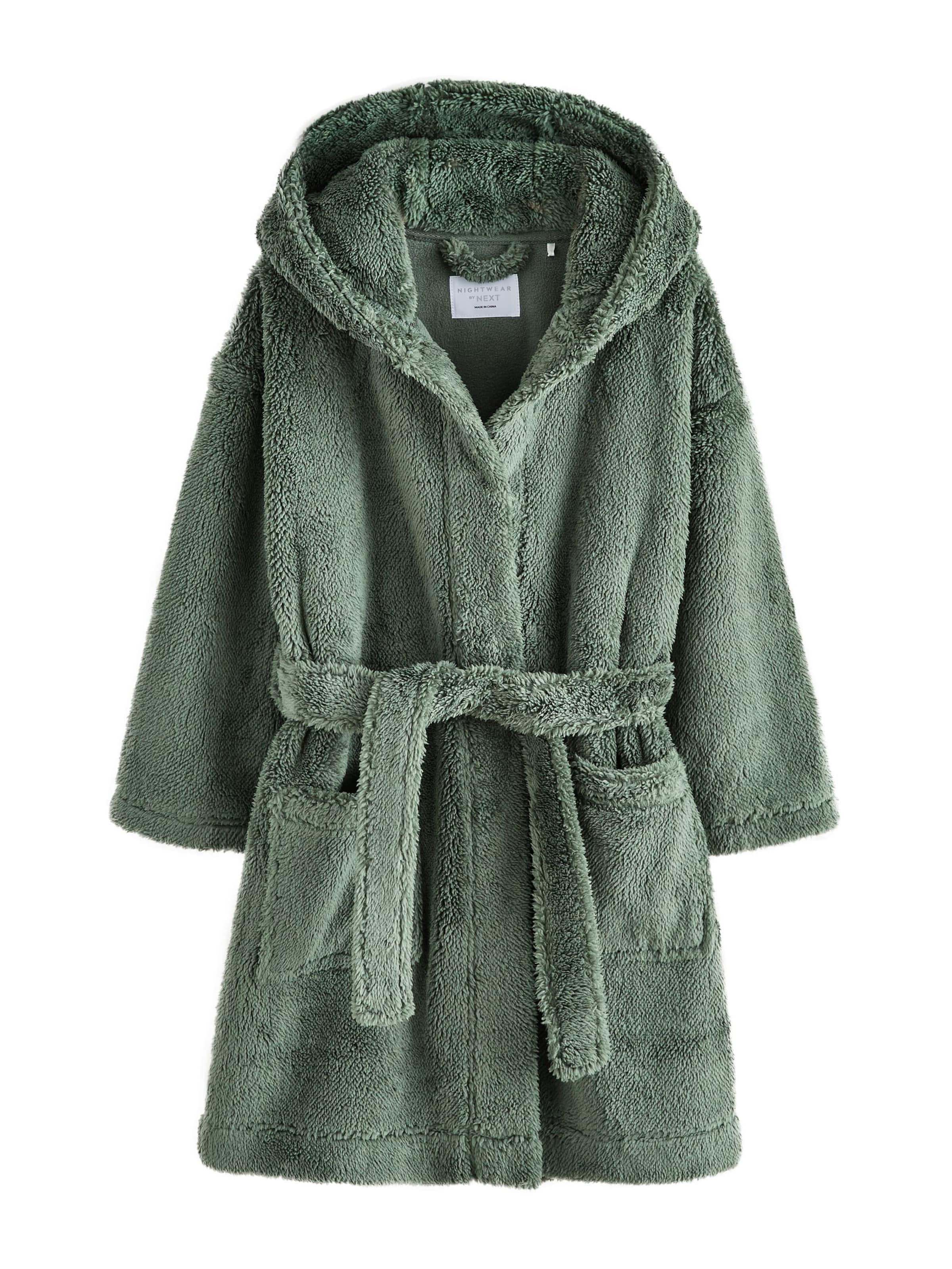 Accappatoio di Next in verde: frontale