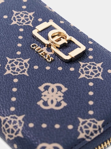 GUESS Wallet 'Emelie' in Blue