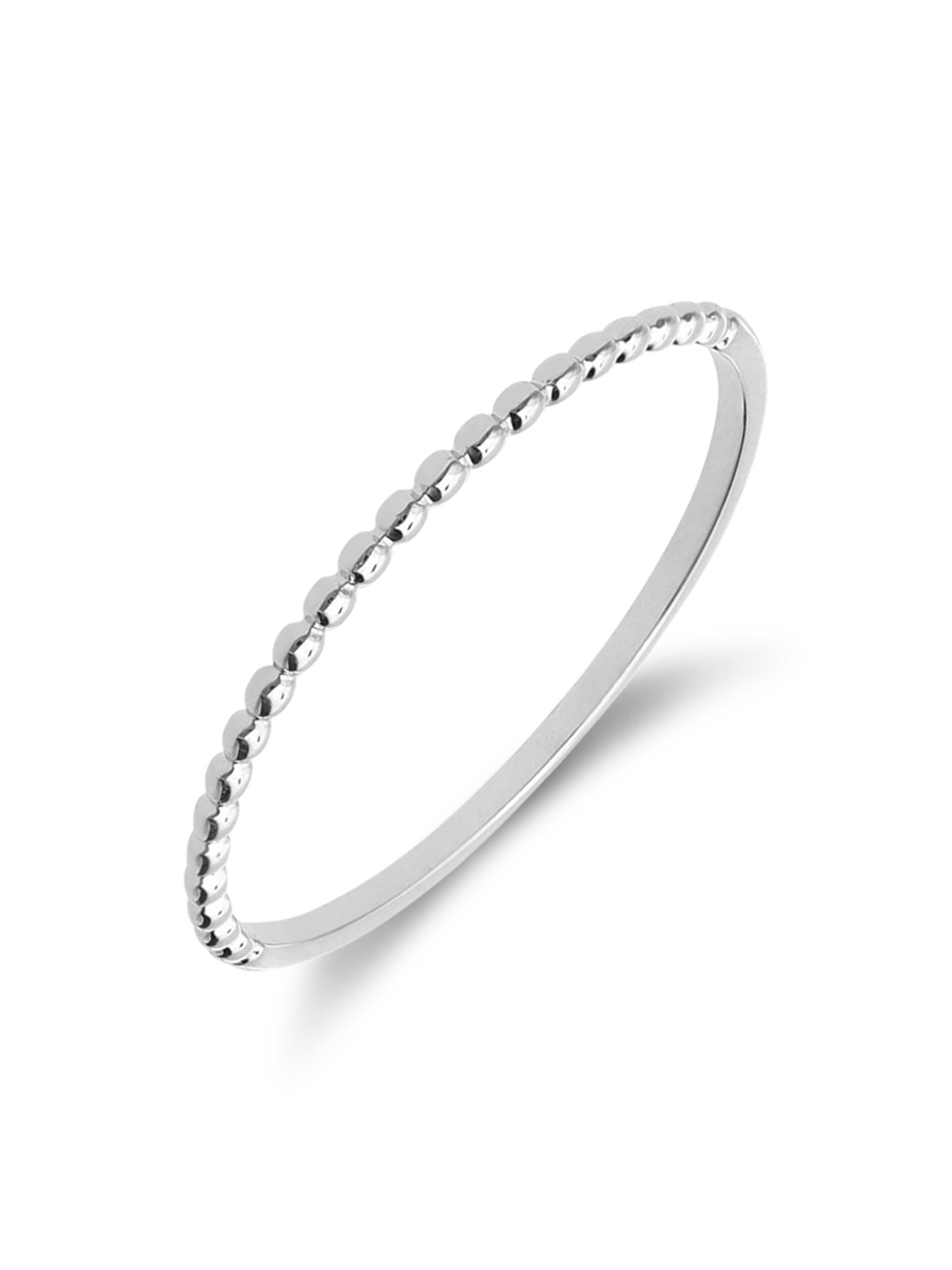 Lucardi Ring in Zilver: voorkant