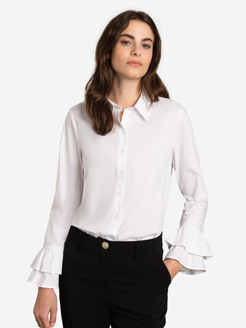 MORE & MORE Blouse in White: front