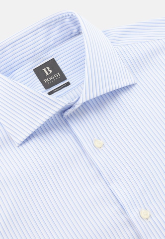 Coupe regular Chemise Boggi Milano en bleu
