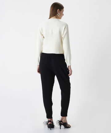 Ipekyol Tapered Pleat-Front Pants in Black