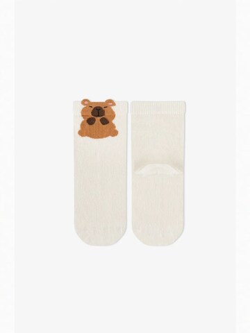 Penti Sokken 'PENTI Mädchen Capy Neutrals Baumwoll 2er-Pack Socken' in Gemengde kleuren