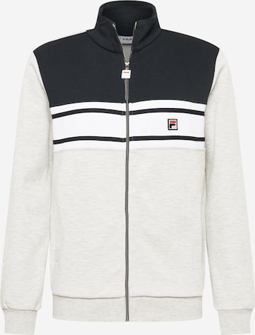FILA Zip-Up Hoodie 'Boulogne' in Grey: front