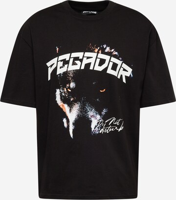 T-Shirt 'DONORA' Pegador en noir : devant