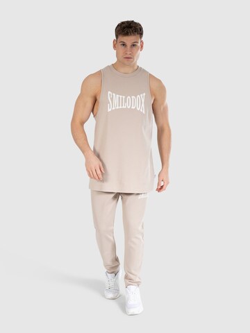 Smilodox Slimfit Broek 'Classic Pro' in Beige