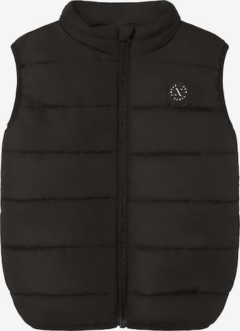 Gilet 'Milane' NAME IT en noir : devant