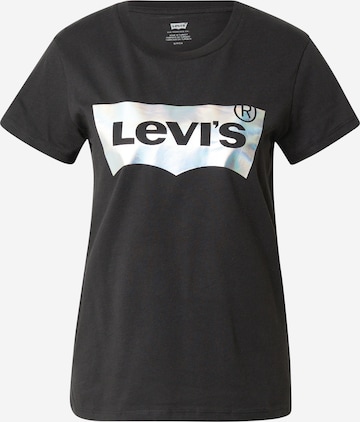 LEVI'S ® Skjorte 'The Perfect Tee' i svart: forside