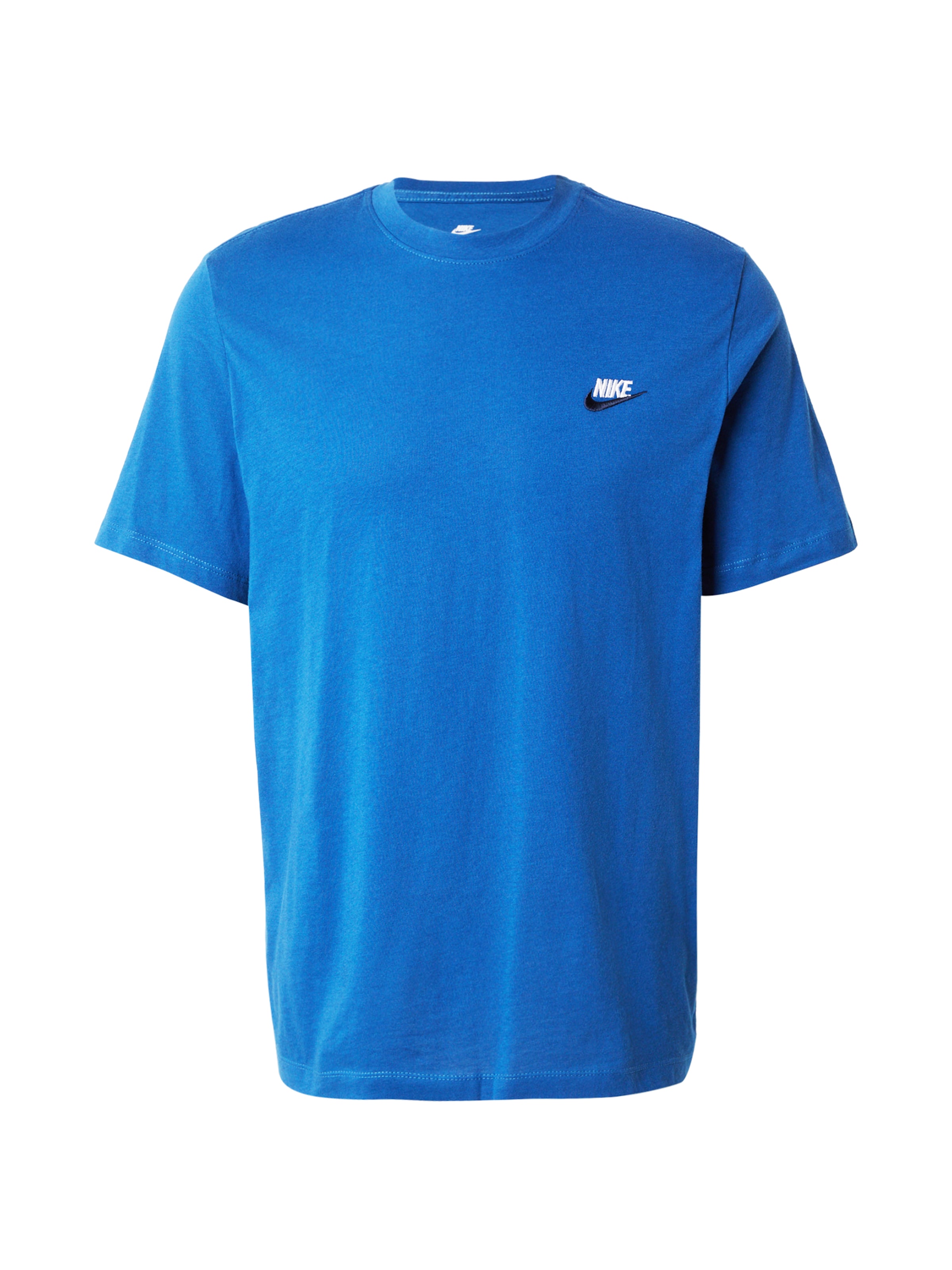 T-Shirt 'CLUB' Nike Sportswear en bleu : devant