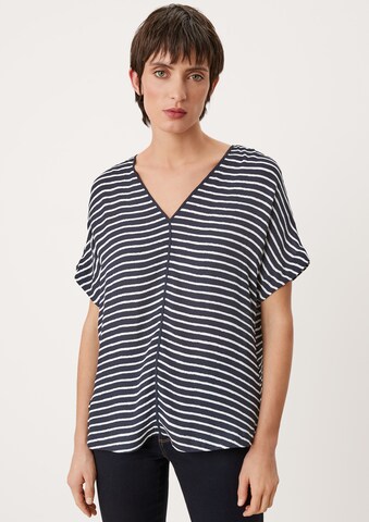 s.Oliver BLACK LABEL Bluse in Blau: predná strana