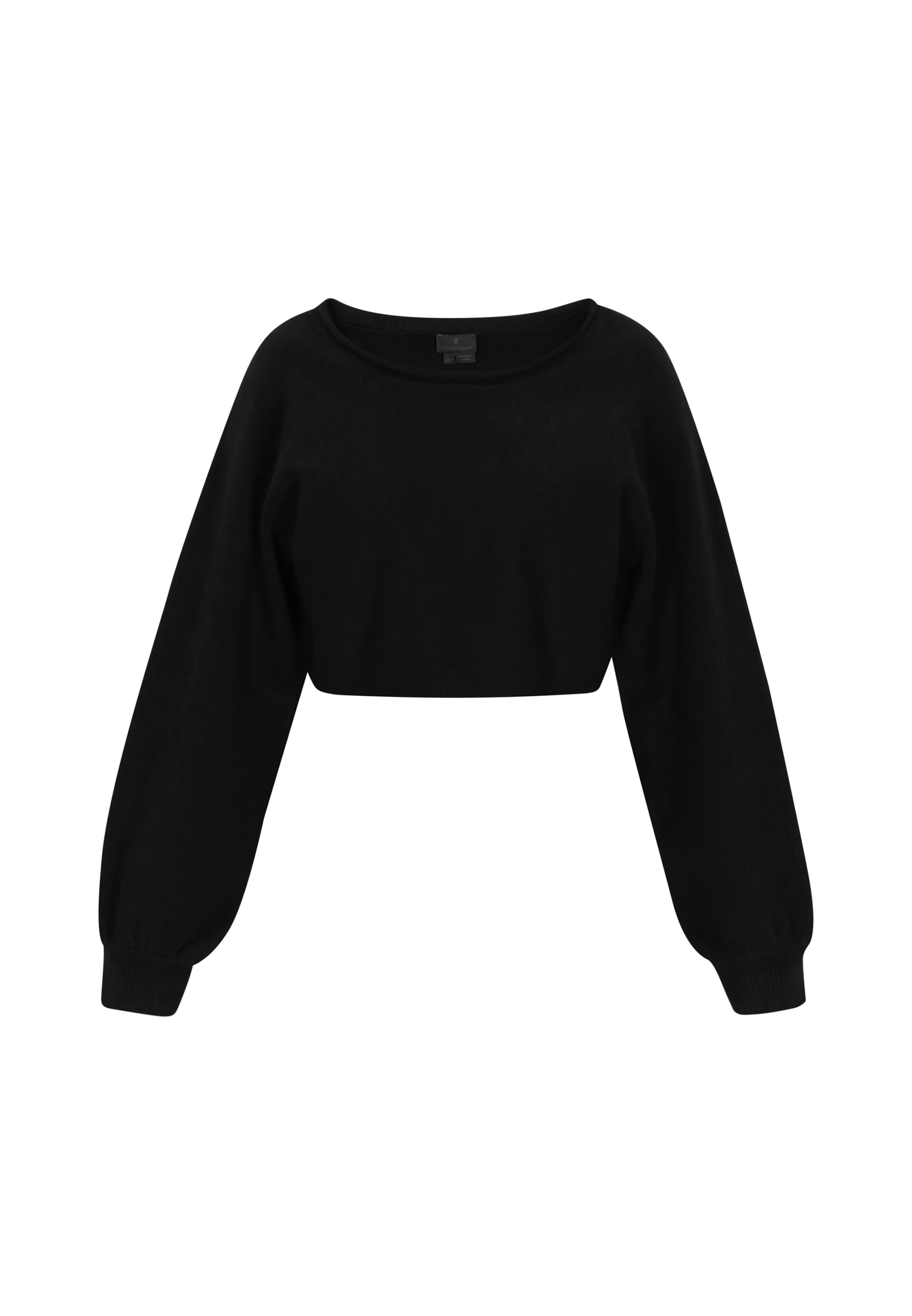 DreiMaster Klassik Sweater in Black: front