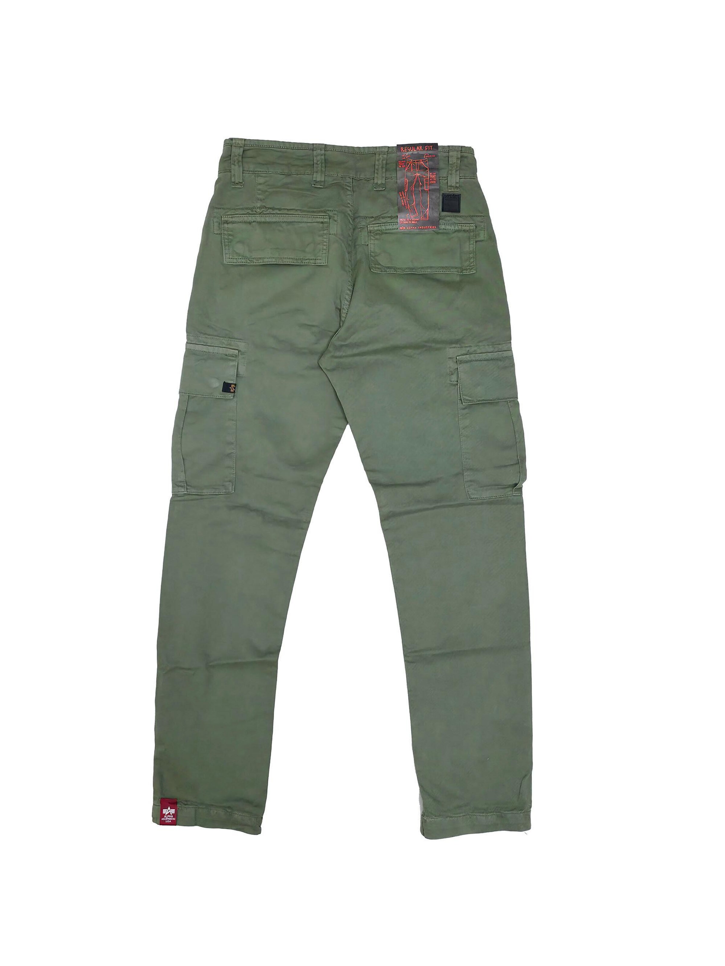ALPHA INDUSTRIES Regular Cargohose 'Agent'‌‌‌‌‌‌‌ in Grün