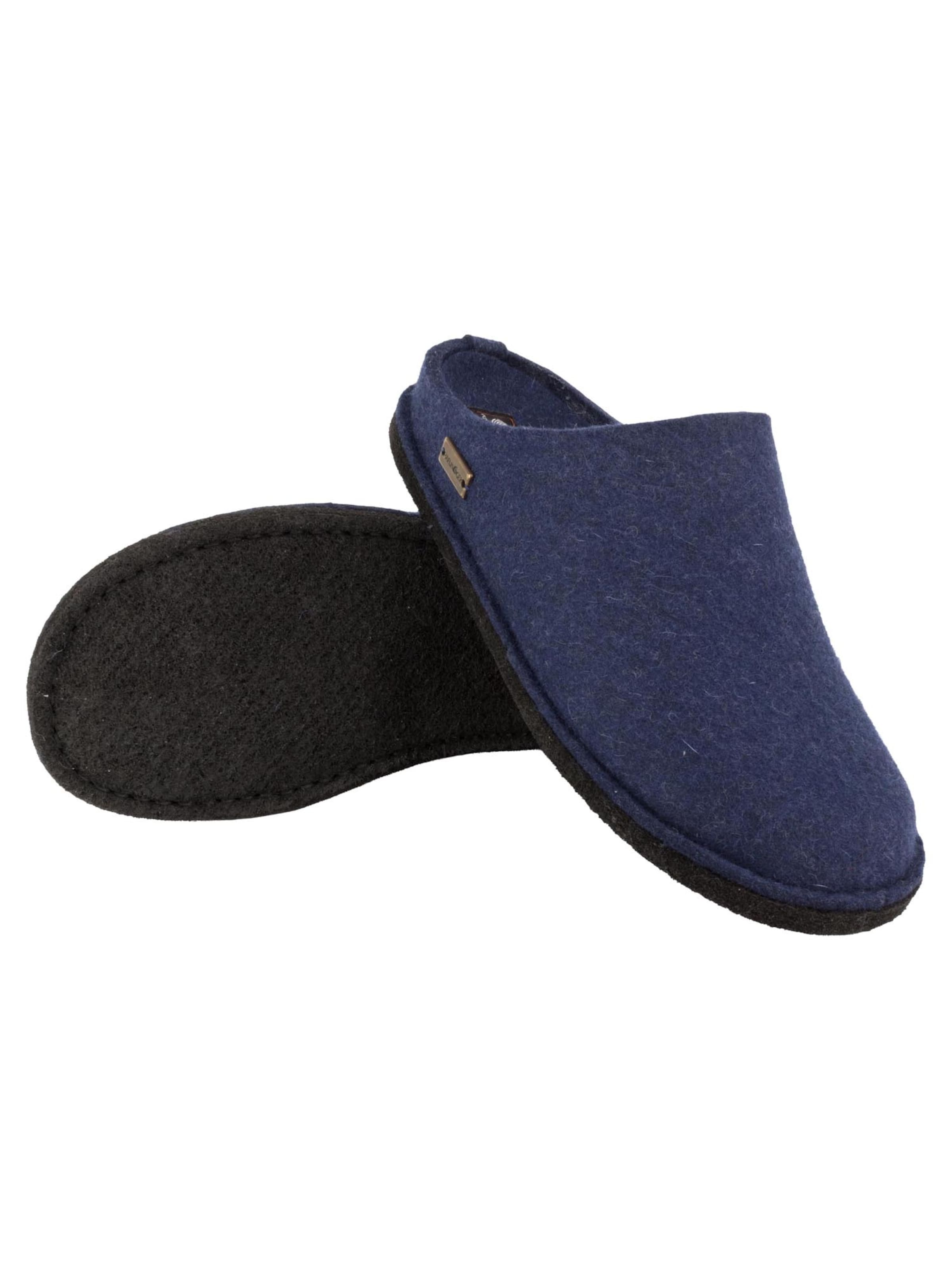 HAFLINGER Mules 'Flair Soft' in Blue