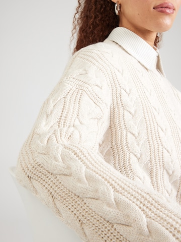 ABOUT YOU Neulepaita 'Fame' värissä beige