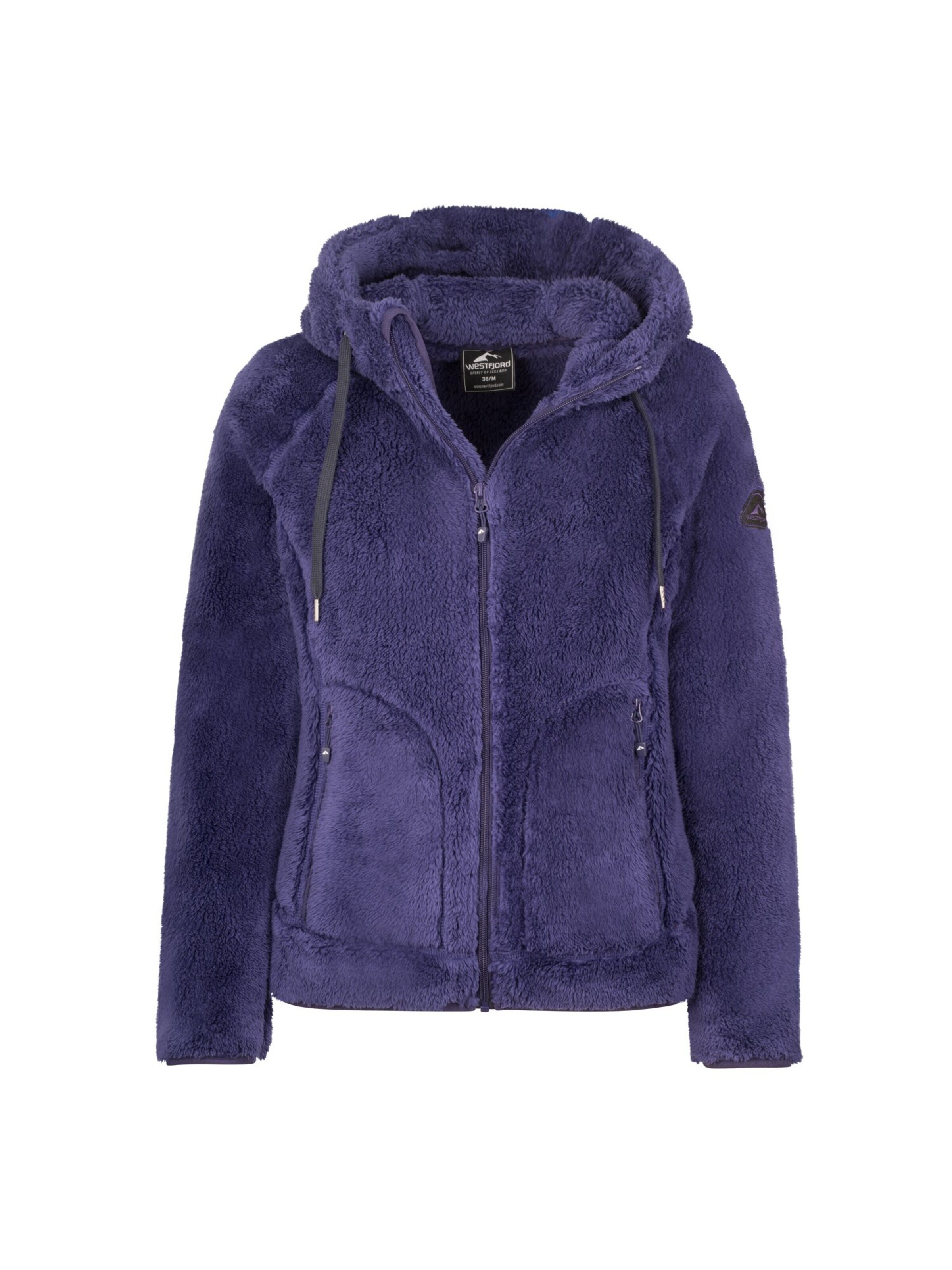 WESTFJORD Fleecejacke‌‌‌‌ in Lila: Vorderseite