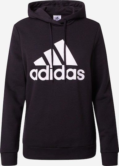 ADIDAS PERFORMANCE Sportsweatshirt in schwarz / weiß, Produktansicht