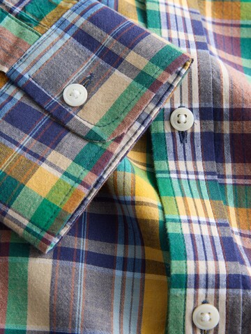 Next Средняя посадка Рубашка в Синий