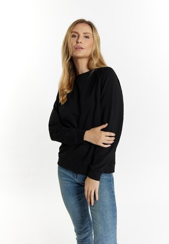 usha BLUE LABEL - Sweatshirt 'Fenia' em preto: frente