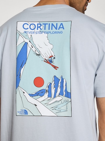THE NORTH FACE - Camiseta 'MOUNTAIN CELEBRATION' en gris