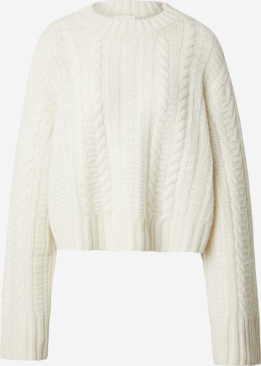 ABOUT YOU x Marie von Behrens Pullover 'Agathe' em branco, Vista do produto