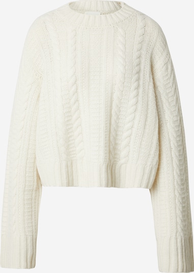 ABOUT YOU x Marie von Behrens Sweater 'Agathe' in White, Item view