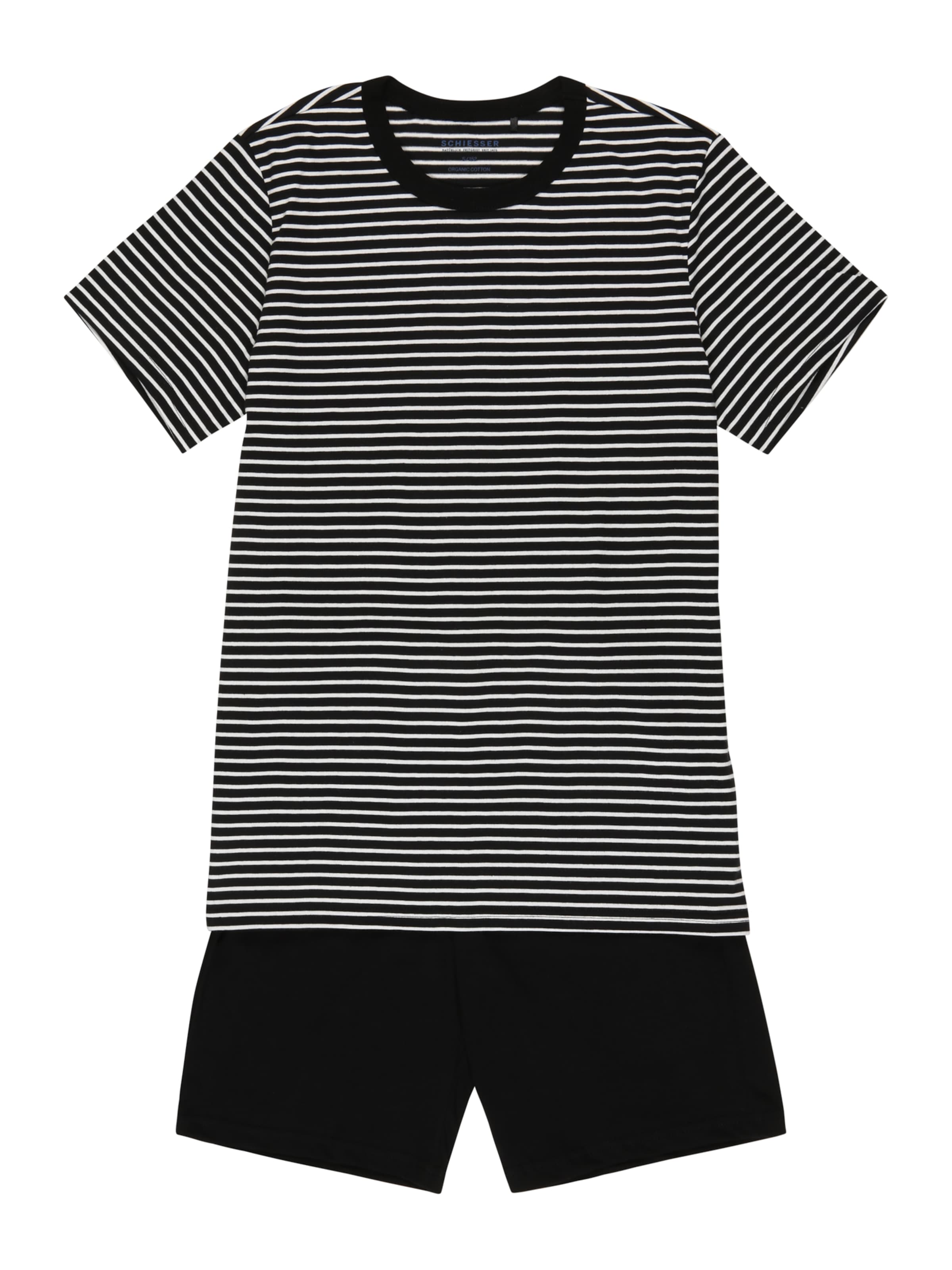 Pyjama SCHIESSER en noir : devant