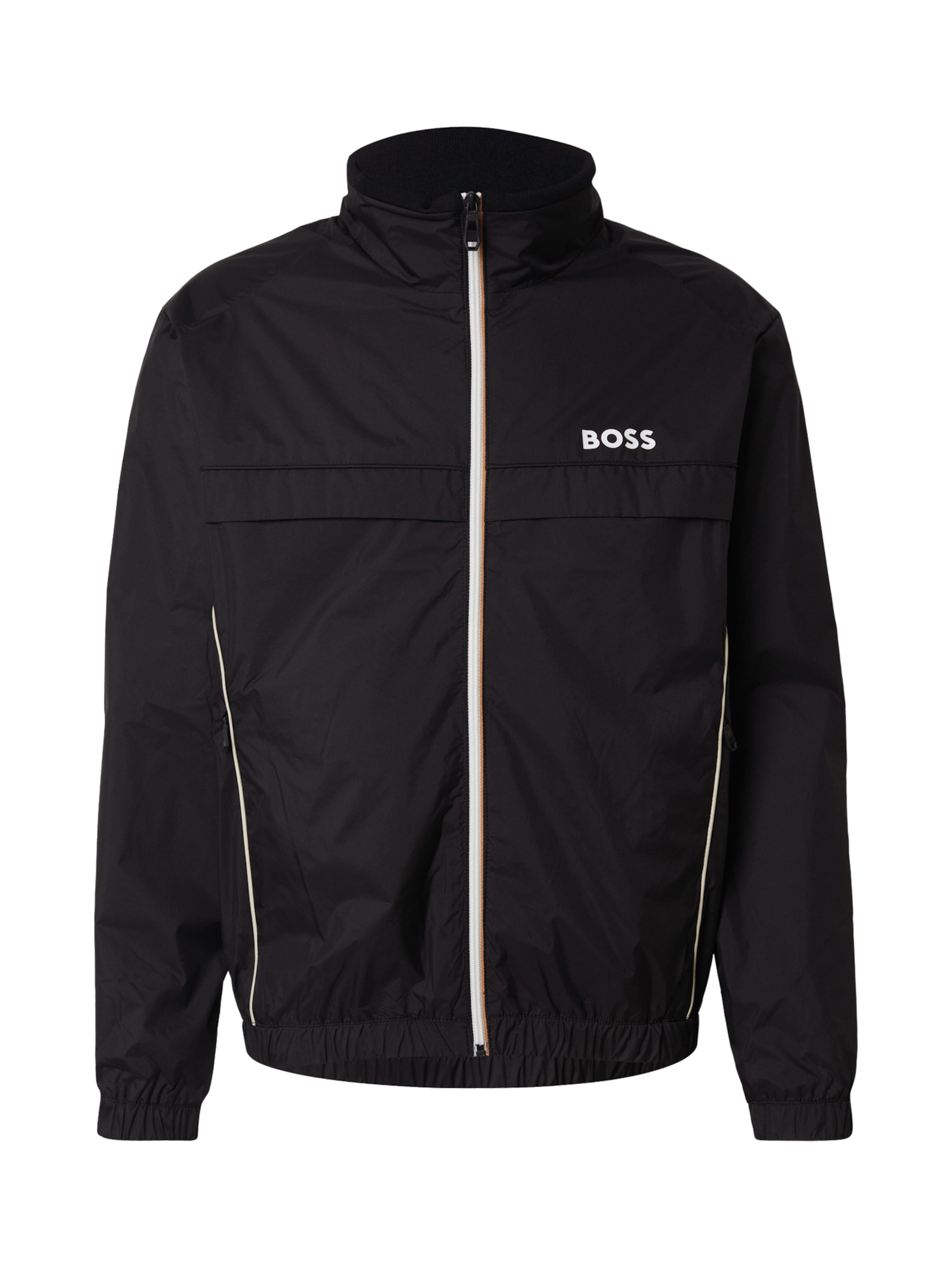 juoda BOSS Sportinė striukė: priekis