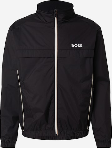 juoda BOSS Sportinė striukė: priekis